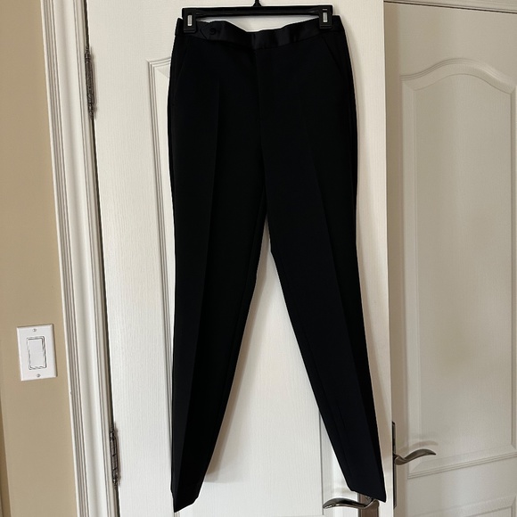Zara Tuxedo Pants Trousers, Size XS, Black - Picture 11 of 16